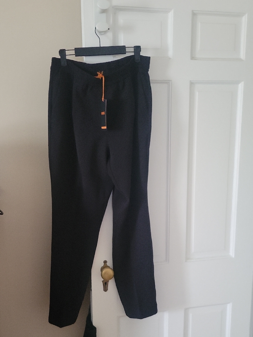 NWT Boss Black Trousers In Size XL